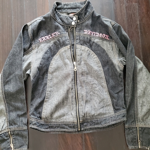 Harley-Davidson Jackets & Blazers - Harley denim jacket